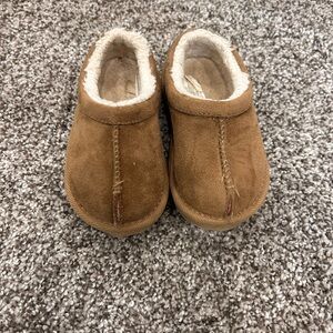 Cozy Brown Suede Slippers